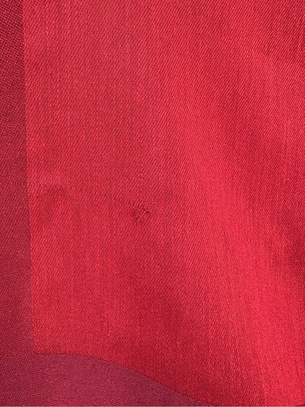 Coach Horse & Carriage Border Oversized Square Scarf 1941 Red NWT